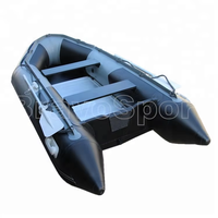 Bateau pneumatique rigide pour 5 personnes avec plancher en aluminium pour les sports nautiques
