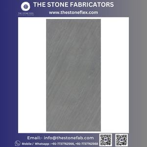 Ocean Black Slate Flexible Stone <b>Veneer</b> <b>Sheet</b> Polished Eco-Friendly & Durable Modern Design TSF India - Product Image 4