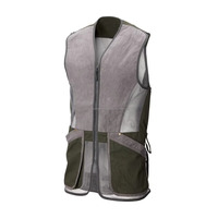 Gilet de tir en argile pour hommes de qualité supérieure, design respirant et réglable en maille, pour le tir professionnel, les sports de tir et les activités de plein air.