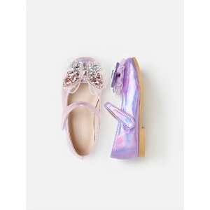 Zapatos de Vestir Premium Coreanos OZKIZ D19 para Niñas de 2 a 7 Años, Primavera/Otoño, Forro de Tela, para Fiestas, Venta al Por Mayor - Product Image 1