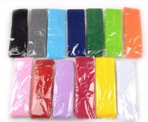 Bandeau de sport en polyester couleur unie, 4,5 cm de large, antidérapant, tricoté, pour yoga et entraînement, ajustement universel toutes saisons, fin et absorbant la transpiration - Product Image 5