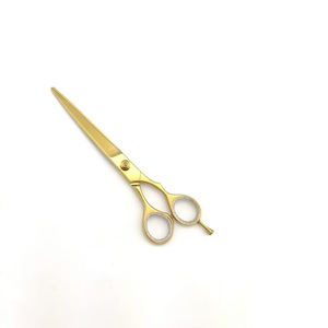 Tijeras de Peluquería Profesionales Hechas a Mano con Marca Privada, Acero Inoxidable, Mangos de Cerámica, Plegables, Mango Largo, Alta Calidad - Product Image 2