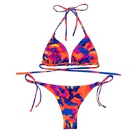 Hot verkopende 2-delige dames bikini set met rokje - stijlvolle zomerbadkleding, uitneembare padding, sneldrogend