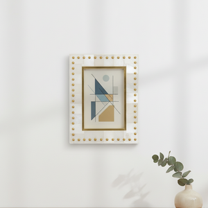 Marco de Fotos Rústico de Hierro y Madera Personalizado, Moderno, Hecho a Mano, con Logotipo Personalizado, para Decoración de Interiores y Regalos - Product Image 3