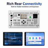 HANTUE 8+256G Autoradio Android Qualcomm 6125 Écran QLED 9''/10'' Navigation automobile universelle CARPLAY/Android Auto/DSP/BT5.4 Radio
