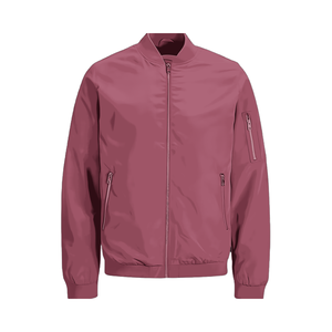 Chaqueta Varsity Ligera Premium Personalizada para Hombre, Cierre de Botones Cubiertos con Tela de Lona de Alta Calidad, Detalle de Bolsillo Elegante, Venta al Por Mayor - Product Image 1