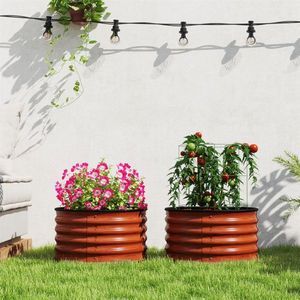 Fioriera Autoirrigante Zincata Extra Large per Interni ed Esterni Modello INS - Product Image 5