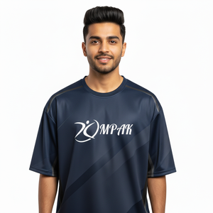 Camiseta de Hombre, Corte Regular, Poliéster/Algodón, Sublimada, Transpirable, de Secado Rápido, Estilo Urbano, Moda Casual - Product Image 1