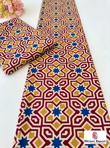 Tela de Algodón Ankara con Estampado Africano de Primera Calidad, Peso Medio, Impermeable, Anti-UV, Personalizable OEM/ODM, Textil para Ropa y Bolsos - Product Image 5