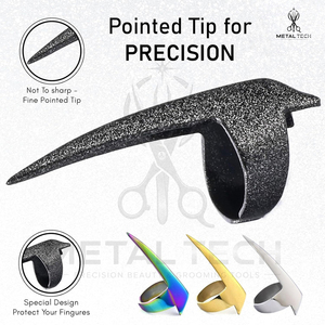 Anillos para separar y seccionar el cabello - Herramientas de acero inoxidable para trenzar el cabello, duraderas, en diferentes colores. - Product Image 5