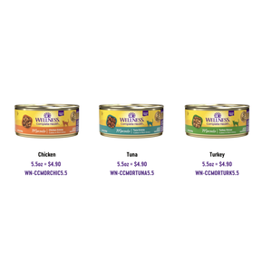 Wellness Complete Health <b>Wet</b> <b>Food</b> (Gravies/Pate/Morsels & Sliced/Minced) for Cats WN-CCSLTURKSAL5.5 - Product Image 4