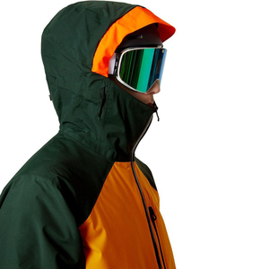 Women <b>Ski</b> <b>Jacket</b> Snowboard Outerwear <b>White</b> Breathable Waterproof Windproof Zipper Closure Lightweight Thermal All Seasons Loose - Product Image 4