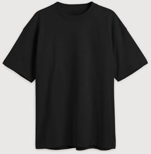 Camiseta de cuello redondo para hombre, 100% algodón original, anti-pilling, transpirable, antiencogimiento, manga corta, lisa, de corte holgado. - Product Image 3