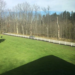 แผงรั้วฟาร์มสำหรับม้า ดีไซน์ทันสมัย ผลิตจากพีวีซีไวนิล ทนความร้อน ขนาด 3 ฟุต x 8 ฟุต ป้องกันรังสียูวี เป็นมิตรกับสิ่งแวดล้อม - Product Image 3