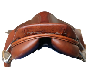Selle d'équitation anglaise en cuir de qualité supérieure, fabriquée à la main, confortable, durable, siège sûr, équipement d'équitation - Product Image 4