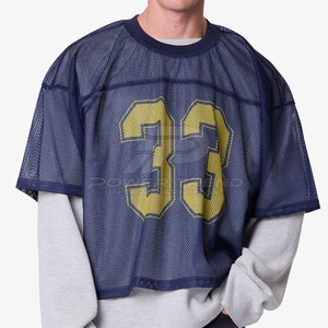 Wholesale Custom Design <b>Mesh</b> Football Jersey Breathable Polyester Sports Uniform For Football Club And School Team - Product Image 5