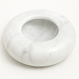 Cenicero de mármol elegante, cuenco decorativo redondo, decoración de lujo para el hogar para fumar y regalos modernos, ceniceros superventas - Product Image 1