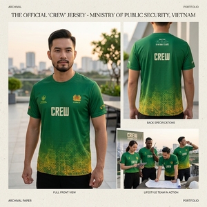 เสื้อโปโลพนักงานงานพิเศษ งานรักษาความปลอดภัย งานอีเว้นท์ รับผลิตแบบ OEM ODM พิมพ์ลายแบบ Sublimation ระบายเหงื่อได้ดี แขนสั้น ใส่ได้ทั้งชายและหญิง - Product Image 3