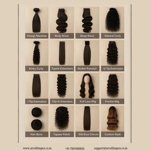 Extensions de cheveux humains vierges russes ARVERA, double épaisseur, micro-boucles, cheveux raides, 100g, pour usage professionnel en salon - Product Image 6
