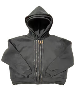 Sudadera Informal de Doble Capa con Logotipo Personalizado para Hombre, Sudadera con Capucha de Doble Capa para Invierno, Forro Polar Grueso de Alta Calidad - Product Image 1