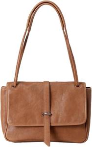 Bolso de Hombro de Cuero Genuino para Mujer, Estilo Vintage, Tipo Hobo, Bolso de Compras, Bolso con Cierre, Bolso de Trabajo, Gran Capacidad, Resistente al Agua - Product Image 4