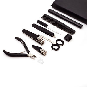 Kit Profesional de Manicura y Pedicura de Acero Inoxidable, Estuche de Viaje de Lujo de Alta Calidad, Cortaúñas 16 en 1, Color Personalizado ANAAIF - Product Image 2