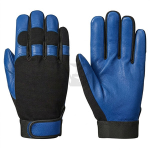 High Quality Winter Warm <b>Mitten</b> with Long Cuff for Skiing Skating Professional Cowhide Leather Insulated <b>Gloves</b> - Product Image 4