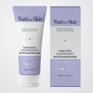 ผลิตภัณฑ์ดูแลผิวหน้าแบบดั้งเดิมของเกาหลี K-Beauty Whatiforskin NMN PDRN วอลลูม โปร ช็อต วอเตอร์ สลีปปิ้ง มาส์ก ผลิตในเกาหลี - Product Image 5