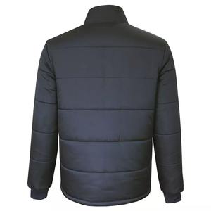 Veste matelassée pour homme de qualité supérieure, logo personnalisé, manches longues, col montant, imperméable, pour l'hiver - Product Image 3