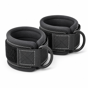 Correa de tobillo con anillo en D 2026 para gimnasio, accesorio de cable para muslos y piernas, correa de anclaje para tobillo para levantamiento de pesas con polea - Product Image 3