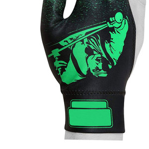 Gants de snooker Geo Brothers, nouvelle collection, haute qualité, spandex, séchage rapide, respirants, légers, fermeture auto-agrippante, design tendance. - Product Image 6