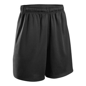Shorts de baseball décontractés pour hommes, les plus vendus, 100 % polyester, couleur unie, séchage rapide, taille élastique, coupe ample, maille respirante, été - Product Image 4