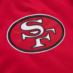 Veste Bomber Varsity Unisexe Formelle en Tissu Satin 100% avec Logo Brodé en Chenille Personnalisé et Lettres sur le Devant - Product Image 2