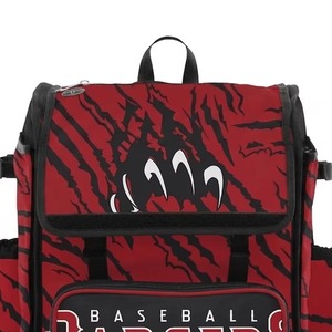 Nouveau Sac à Dos de Baseball 2026 avec Compartiment Casque, Étuis pour Bâtons, Poche à Chaussures et Fermetures Éclair Renforcées pour Entraînement en Extérieur - Product Image 5