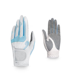 Nuevos Guantes de Golf Ikhlas Sports, los Más Vendidos, Hechos a Medida, Transpirables, Sublimados, de Piel de Oveja con Aberturas para los Dedos y Cierre de Velcro - Product Image 5