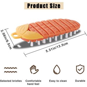 2 Spazzole per Pulizia Rapida di Verdure e Frutta, Utensili per Tutti i Tipi di Ortaggi - Product Image 4