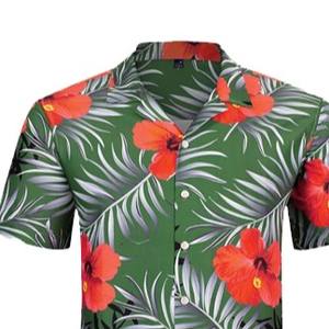 T-shirt Hawaïen pour Homme, Nouvelle Collection, Qualité Supérieure, Respirant, Logo/Couleurs Personnalisables, Tendance Actuelle, Prix OEM Compétitif - Product Image 3