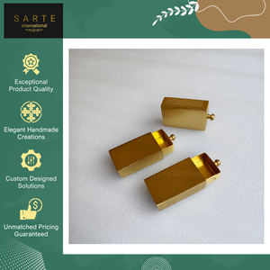 Hot Sale on Handmade Eco-Friendly Recyclable and Durable Modern Brass Water Resistant Safety <b>Matchbox</b> Cover with Sliding Drawer - Product Image 6