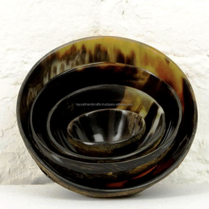 Cuenco de Cuerno Estilo Vikingo Ecológico para Decoración del Hogar, Accesorio de Escritorio para Guardar Llaves, Gemelos y Monedas - Product Image 2