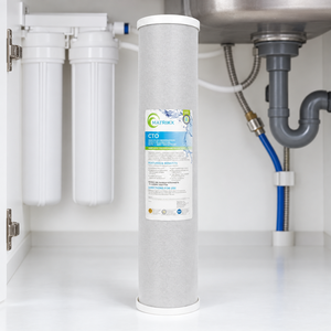 Purificateur d'eau certifié NSF 42 pour la maison, filtre à bloc de carbone pour purificateurs d'eau sous évier, matériau conforme à la norme certifiée NSF - Product Image 1