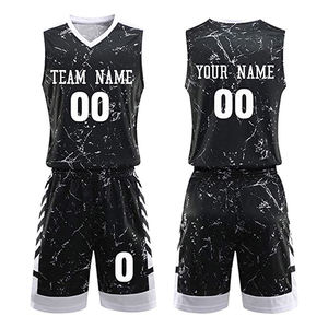 Latest Unisex Sports Basketball Uniform Jersey Custom Logo Sleeveless with Quick Dry Feature Soft Comfortable Plus Size Set - Product Image 1
