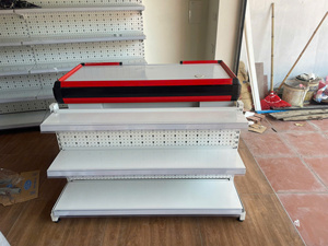 <b>Checkout</b> <b>counter</b> / Cashier desk 1m2 Vietnam Free Combination 0.7 - 0.85m Metal ODM One Tech - Product Image 5