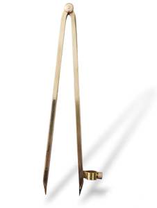 Compas à crayon en laiton de qualité supérieure avec molette de réglage, outil de arrondissement de précision pour la géométrie, le dessin et le traçage - Product Image 2
