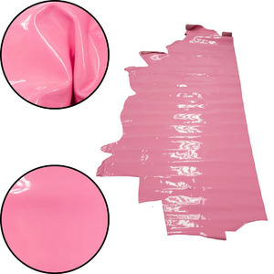 Patent Cowhide <b>Leather</b> in Variant Colors Genuine Glossy Material Crafting Supply For Wallets Handbags And Shoes DIY Leatherwork - Product Image 4