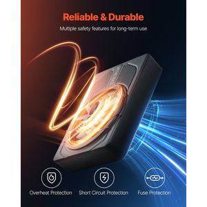 Subwoofer Auto Sottosedile Slim da 10 Pollici 440W con Luce Ambientale Blu, Subwoofer Audio a Basso Profilo - Product Image 5