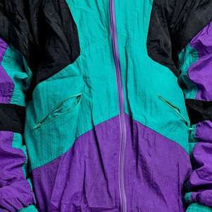Custom Retro 90s Color Block Windbreaker <b>Jacket</b> <b>Waterproof</b> Lightweight Vintage Sportswear Oversized Hip Hop Streetwear Coat - Product Image 5