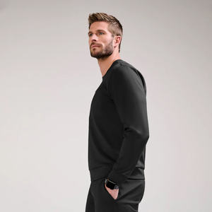 Personalizado Unisex de manga larga O-cuello a prueba de polvo antiestático Scrub uniformes enfermera Hospital uniformes médicos conjuntos - Product Image 3