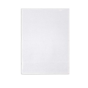 Nouvelle serviette de cuisine en coton biologique 100% de qualité supérieure, blanche, tissée, séchage rapide, avec motif gaufré, pour la maison - Product Image 3