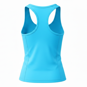 Camiseta Deportiva de Compresión para Mujer, Personalizada, con Mezcla de Elastano, Espalda Cruzada, Soporte Muscular, para Entrenamiento, OEM, ODM - Product Image 2