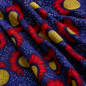 Tissu imprimé wax pour Kaftan Abaya des Émirats Arabes Unis, satin doux, imprimé numérique, broderie, pour les acheteurs de textiles de mode modeste - Product Image 6